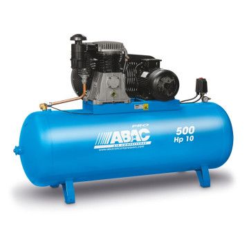 Compresseur bicylindre ABAC PRO B7000/500 FT10 | 11 bars | 10 CV/7,5 kW | 1210 L/min | 500 L | 400 V