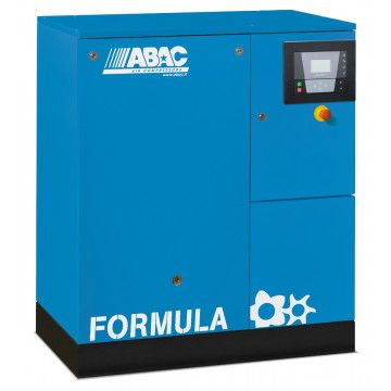 Compresseur à vis ABAC FORMULA 7,5 10 400/50 CE | 10 bars | 10 CV/7,5 kW | 1080 L/min
