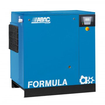 Compresseur à vis ABAC FORMULA 22 10 400/50 CE | 10 bars | 30 CV/22 kW | 3240 L/min