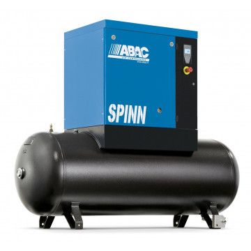 Compresseur à vis ABAC SPINN 15 8 400/50 TM500 CE | 8 bars | 20 CV/15 kW | 1860 L/min | 500 L