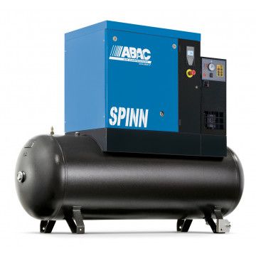 Compresseur à vis ABAC SPINN 15E 8 400/50 TM500 CE | 8 bars | 20 CV/15 kW | 1860 L/min | 500 L