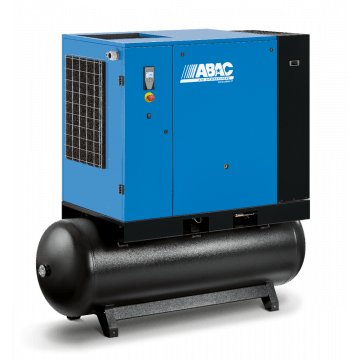 Compresseur à vis ABAC SPINN 18E 8 400/50 TM500 CE | 8 bars | 25 CV/18,5 kW | 3000 L/min | 500 L