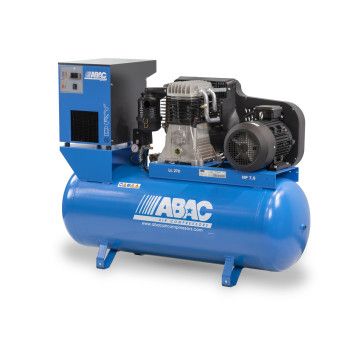 Kompresor dwutłokowy ABAC B6000 270 FT7.5 FFO YD | 11 bar | 7.5 KM / 5.5 kW | 827 l/min | 270l | 400V| rozruch gwiazda-trójkąt