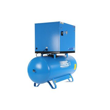 Cichy kompresor dwutłokowy ABAC LN1 B5900 270 T5,5 DOL | 11 bar | 5.5 KM / 4.0 kW | 570 l/min | 270l | 400V Cichy kompresor dwutłokowy ABAC LN1 B5900 270 T5,5 DOL | 11 bar | 5.5 KM / 4.0 kW | 570 l/min | 270l | 400V