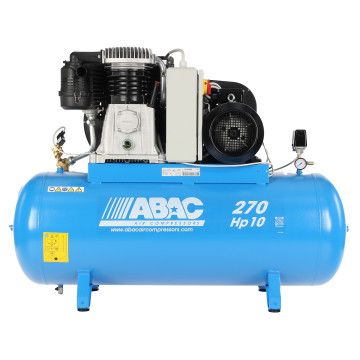 Kompresor dwutłokowy ABAC PRO B7000 270 FT10 YD 2” | 13 bar | 10.0 KM / 7.5 kW | 1210 l/min | 270l | 400V| rozruch gwiazda-trójkąt